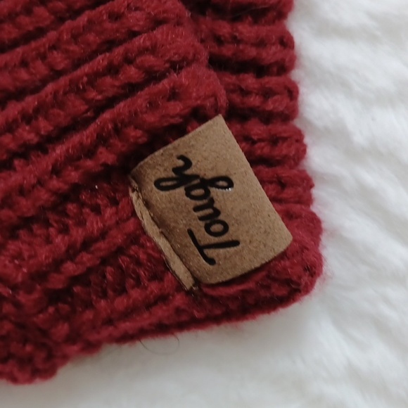 TOUGH Womans Burgundy‎ Hat NWT - Picture 5 of 5